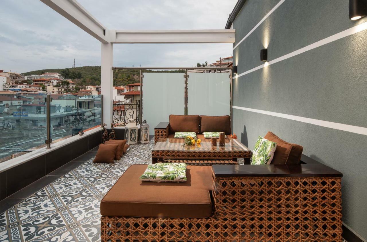 Pela Veranda Exquisite Suites Néos Marmarás Exterior foto